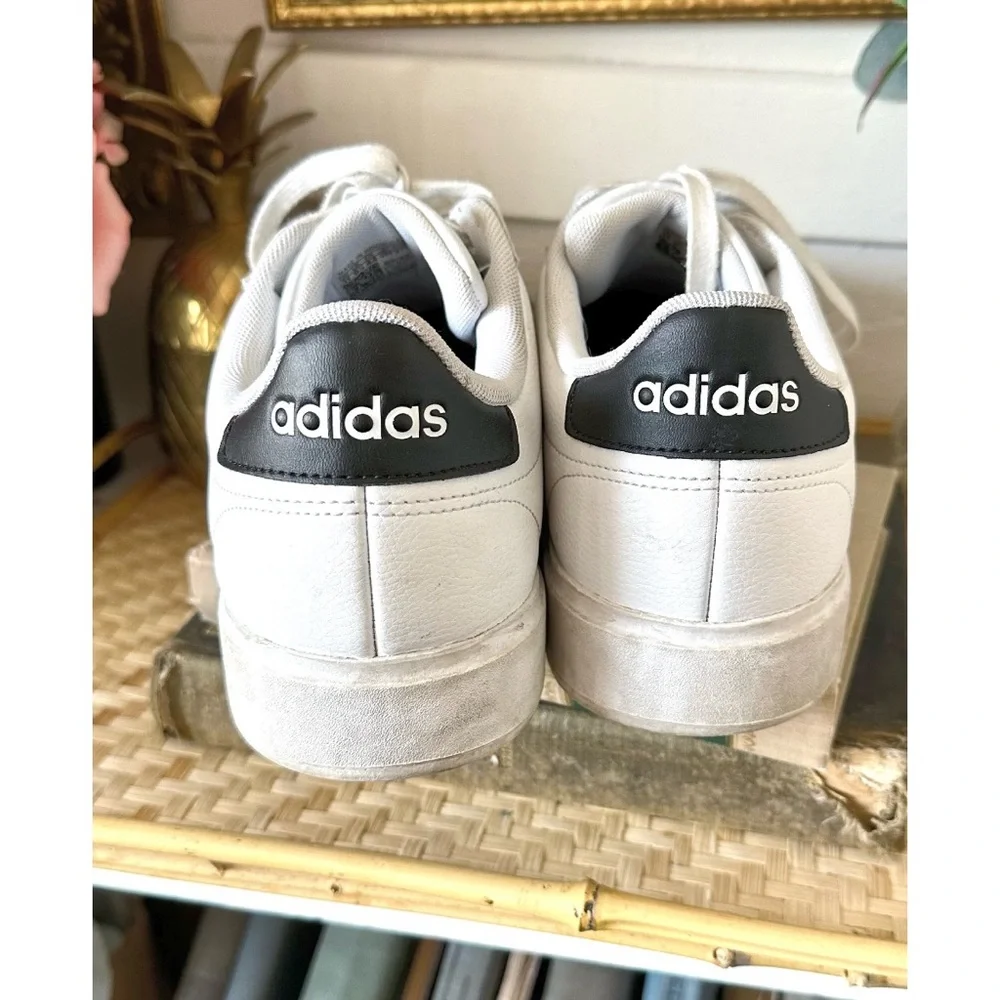 Adidas Black & White GRAND COURT SHOES size 11